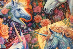 Tonalist Unicorn Amidst Blossom Dream Product Image 3