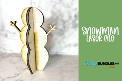 Snowman Stand | Laser File Product Image 1