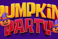 Pumpkin Party Text Effect Product Image 3