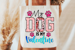 Valentine Dog Sublimation PNG, Valentine T Shirt Design Product Image 3