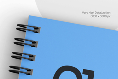 Spiral Notepad Mockup Set Product Image 3