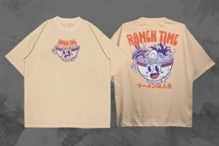 Vintage Ramen T-shirt Design Bundle Product Image 4