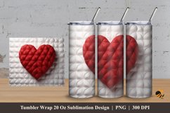 Love Pillow Tumbler Wrap Sublimation Design 3 Product Image 1