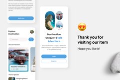 Excursion - Traveling Mobile App UI Kit Product Image 3