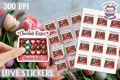 Love sticker Sheet Valentine Day Lovers Funny Sweets PNG Product Image 1