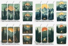 Retro Outdoor Camping Tumbler Wrap Set Product Image 3