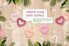 Warm Hearts Scene Creator - Love, Valentine's Day- PSD, PNG Product Image 3