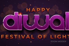 Diwali Text Effect Product Image 3