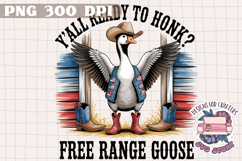 Retro Goose 4th of July PNG Sublimation - Independence Day Product Image 1