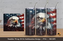 Graceful and Majestic Tumbler Wrap Sublimation Design 3 Product Image 1