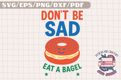 Funny Hand drawn Quote Aesthetics SVG Trendy Colorful Food Product Image 1