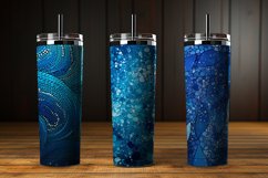 Abstract Blue Digital Papers Bundle Product Image 3