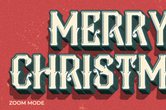 Vintage Text Effect Christmas Style Product Image 3