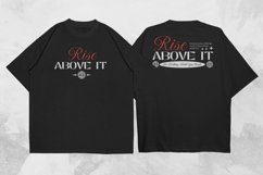 Minimal Streetwear Typographic T-shirt Design Bundle Product Image 3
