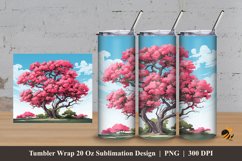 Scenic Splendor Tumbler Wrap Sublimation Design 3 Product Image 1
