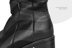 Women’s High-Knee Boot Mockup Product Image 3