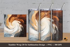 Coffee Blend Tumbler Wrap Sublimation Design 3 Product Image 1