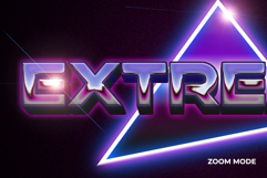 Extreme Text Effect Retro Style Product Image 3