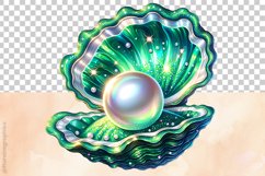 Pearl Shell Clipart - 04 Variation Product Image 3
