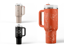 Engraved Tumbler Video Mockup Product Image 7