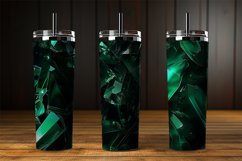 Emerald Glass Digital Papers Bundle Product Image 3