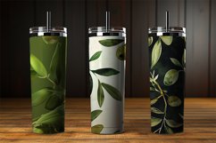 Olive Pattern Digital Papers Bundle Product Image 3