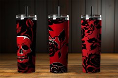 Roses Skull Digital Papers Bundle Product Image 3