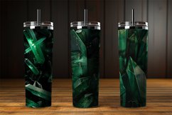 Emerald Crystal Digital Papers - 04 Variations Product Image 3