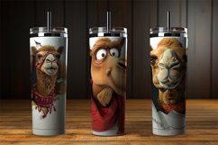 Camel Peeking Digital Papers - 04 Variations Product Image 3