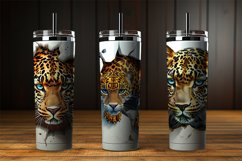 Cheetah Peeking Digital Papers - 04 Variations Product Image 3