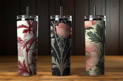 Painted Flowers Digital Papers Bundle Product Image 3