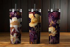 Floral Flower Digital Papers Bundle Product Image 3