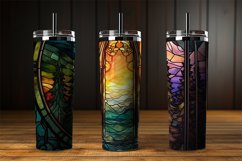 Northern Light Stained Digital Papers Bundle Product Image 3