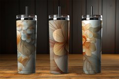 Orange Flower sDigital Papers Bundle Product Image 3