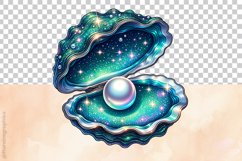 Pearl Shell Clipart - 04 Variation Product Image 3