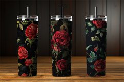 Watercolor Roses Digital Papers Bundle Product Image 3