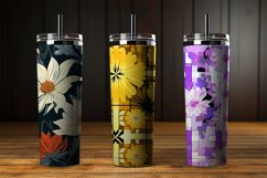 Fantasy Flower Digital Papers Bundle Product Image 3