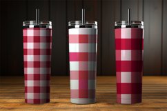 Red Plaid Digital Papers Bundle Product Image 3