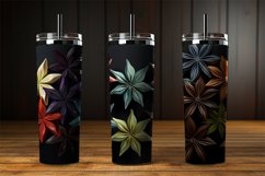 Glossy Flowers Digital Papers - 04 Variations Product Image 3