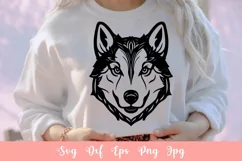 Cute Husky Dog Animal Pet SVG File, Shirt SVG Product Image 3