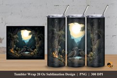 Beautiful Bird Moments Tumbler Wrap Sublimation Design 3 Product Image 1