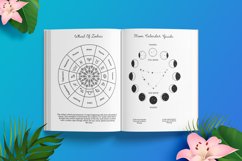 Witchy planner editable Canva template Product Image 4