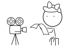 Icons about film and television Product Image 3