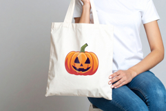 Halloween Pumpkins with Witch Hats and Bats Product Image 3