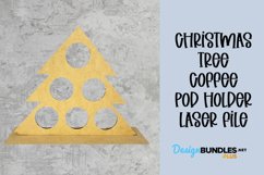 Christmas Tree Coffee Pod Stand Laser Cut Project Product Image 1