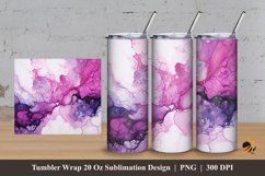 Acrylic Mixture Tumbler Wrap Sublimation Design 3 Product Image 1