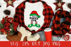 Furry Elf SVG PNG, Christmas Pet Animal SVG Product Image 3