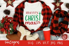 Merry Christmas SVG, Christmas Shirt SVG PNG Product Image 3
