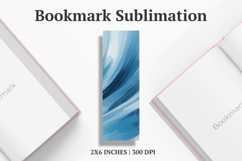 Waves Bookmark Sublimation Product Image 1