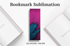 Waves Bookmark Sublimation Product Image 1